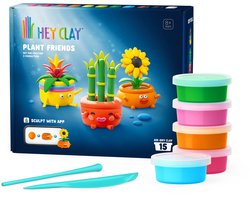 Hey Clay Plant Friends Set van 15 potjes