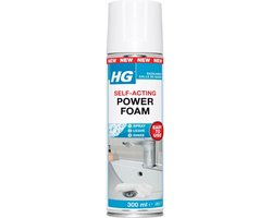 HG - Badkamer - Badkamerreiniger - Power Foam Badkamer - Zelf-Activerend - 300 ml - 1 stuk