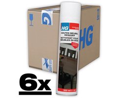 HG - Houten Meubel Reiniger - 6 x 300 ml - Voordeelverpakking