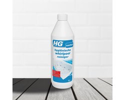 HG hygiënische whirlpool reiniger - 1L - verwijdert kalk, vet, zeep en olie - veilig in gebruik voor whirlpool en jacuzzi's