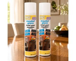 HG Meubelglans - Onderhoud Hout - 300 ml - 2 Stuks !