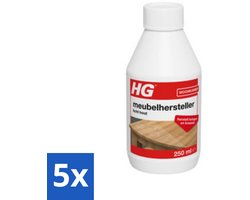 HG Meubelhersteller Licht Hout 250 ml - Bulkverpakking - 5 stuks