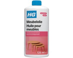 HG - Meubelolie Eiken - 6 x 140 ml - Voordeelverpakking