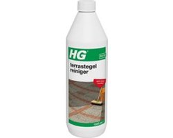 HG terrastegelreiniger - 1L - voor grindtegels, beton en andere terrastegels en klinkers - direct resultaat