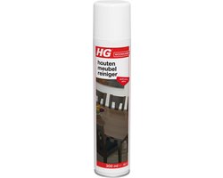 HG - Woonkamer - Houten Meubel Reiniger - Geeft Extra Glans - 300 ml - 1 stuk