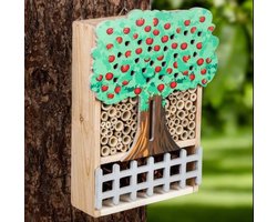 HI – Insectenhotel ‘boom’- 24 x 7 x 30cm – hout