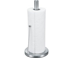 HI Keukenrolhouder - 33 cm - RVS - houder voor keukenpapier/keukenrol