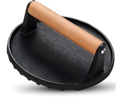HI NATURE™ Burgermakers - Professionele Hamburgerpers en Hamburgermaker | Smash Burger - Burgerpress - Strakke Grillgroeven - BBQ Accesoires - BBQ Gereedschap - Barbecue Accessoires - Antiaanbaklaag Burger Pres