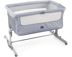hicco - Co-Sleeper Next2Me Dream - Aanschuifwieg voor Baby - Instelbare Hoogte - Veilige Installatie - Babybed Inclusief Matras