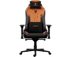 HICON® Premium Bureaustoel - Luxe Ergonomische - Bureaustoel voor Volwassenen met Verstelbare Functies - Apex Serie - EagleBlaze - Oranje