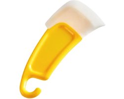 Hiden - Keuken schraper - Schraper - Keuken Accessoires - Deeg Spatel - Gourmet Schraper - Cake - Taarten - Geel