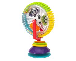 High Chair Toy with Spinning Wheel and Suction Cup