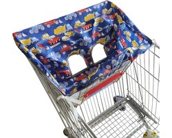 High Seat Cover - Seat Cushion - Shopping Cart Seat Cover voor Baby - Cover voor High Chair en Shopping Cart - Voor Baby's of Kleine Kinderen