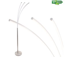 Highlight booglamp Arch | mat staal | 186 cm | dimbaar | modern design