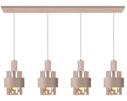 Highlight - Hanglamp Marrone 4 lichts L 110 cm beige