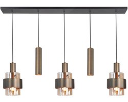 Highlight - Hanglamp Marrone 5 lichts L 120 cm brons