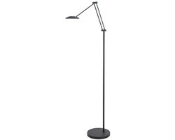 Highlight Klassieke LED Vloerlamp New Roma 1 Lichtpunt Zwart Metaal Woonkamer Dimbaar