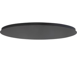 Highlight | Ovalen Plafondplaat | Zelf samenstellen | 100 x 35 cm | Zwart