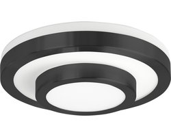 HighLight plafondlamp Master IP44 Ø 26 cm - zwart
