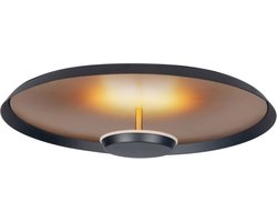 Highlight - Plafondlamp Oro Ø 45 cm mat goud-zwart