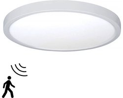 Highlight - Plafondlamp Piatto Ø 30,5 cm Sensor wit