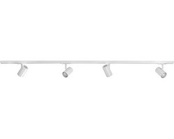 Highlight - Railsysteem Trackline 150 cm + 4 cilinder spots wit