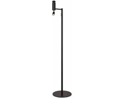 Highlight vloerlamp statief met leeslamp | Zwart | E27 | 160 cm | Havana