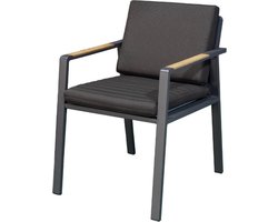 Higold Nofi - Dining stoel - Aluminium - Teak - incl. kussens