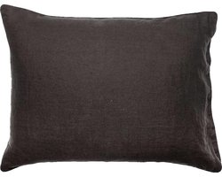 Himla - Sunshine linnen kussensloop - kohl - 60 x 70 cm