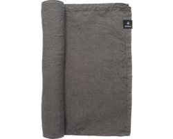 Himla Sunshine tafelloper linnen – Charcoal