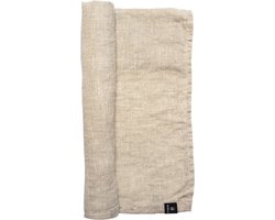 Himla Sunshine tafelloper linnen – Oatmeal