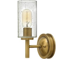 Hinkley LED Wandlamp Collier | 1X E27 Max 60W | Heritage Brass