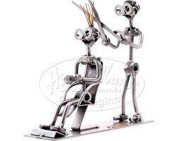 Hinz & Kunst sculptuur beeldje kapper