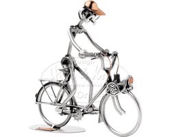 Hinz & Kunst sculptuur beeldje Solex fiets thema cadeaus vervoer