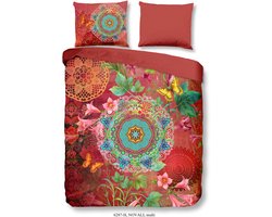 HIP Dekbedovertrek "mandala's en bloemen" - Multi - (140x200/220 cm) - Katoen Satijn