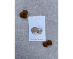 HipByLynn - Haaraccessoires - Kinderaccessoires - Antislip speldje - Beige | Sinterklaas - Dun haar