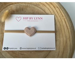 HipByLynn - Haarband Hart - Haarklem - Kinderaccessoires - Haaraccessoires - Haarband voor meisjes - Haarband voor Baby's