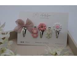 HipByLynn - Haarspeldjes Liv - Haarklem - Klik klak Speldjes - Alligator speldjes - Haarspeldjes kind - Voordeelset - Haaraccessoires - Kinderaccessoires