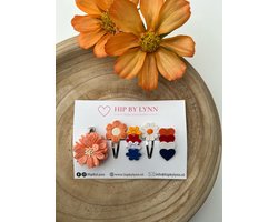 HipByLynn - Koningsdag haarclip - Haarspeldjes Maxima - Haarklem - Klik klak Speldjes - Alligator speldjes - Haarspeldjes kind - Koningsdag - Haaraccessoires - Kinderaccessoires