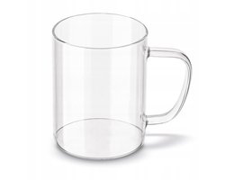 Hittebestendige Glazen Mok met Oor - 420ml