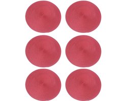 Hittebestendige placemats/matrassen - Hittebestendig - Verpakking van 6 stuks - Geschikt voor dagelijks gebruik