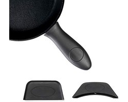 Hittebestendige Siliconen Pan Handle Cover voor Gietijzeren en Metalen Pannen