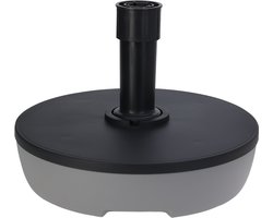HIXA Parasolvoet - 20L - Donkergrijs - Parasolhouder - Rond - Terras - Tuin - Voet voor Parasol
