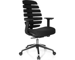 hjh office Ergo Line II - Bureaustoel - Stof - Zwart