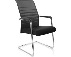 hjh office Falcone V - Bureaustoel - Stof - Zwart / rood