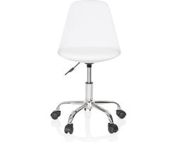 hjh OFFICE Fancy II - Kinder bureaustoel - Wit - Kunstleder