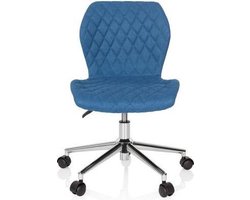 hjh OFFICE JOY II - Kinder bureaustoel - Blauw - Stof