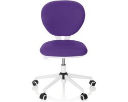hjh OFFICE KID Vivo - Kinder bureaustoel - Lila - Stof