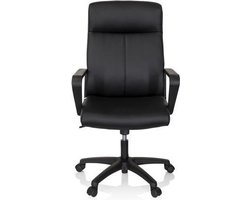 hjh OFFICE Lisso - Professionele directiestoel - Zwart - Kunstleder