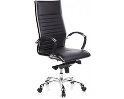 hjh office Parma 20 - Bureaustoel - Leder - Zwart